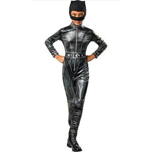 New Selina Kyle Child Girls MEDIUM Sz 7-8 Halloween Costume Batman DC Rubies